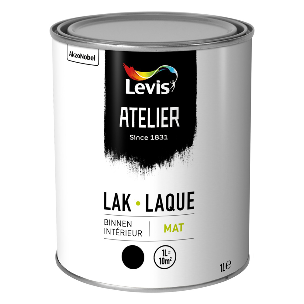 Individualiteit bloed toilet Levis Atelier Lak Mat Wit - Polar Paint Shop